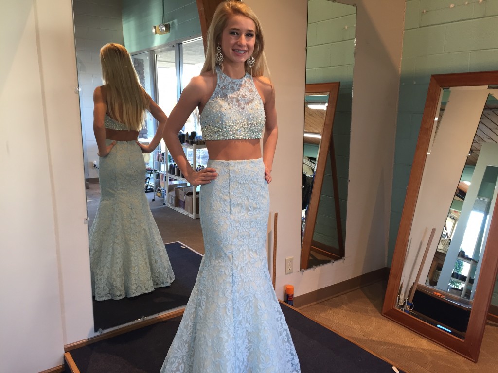 Another Happy Winter Formal Gown Alteration Customer